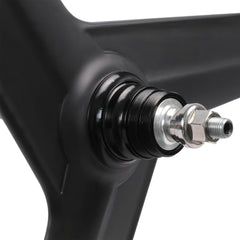 ICAN 3S-pro新型カーボン製ロード/トラック用バトンホイール3スポークホイール