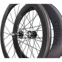 フロント55mm/リア86mmピストカーボンホイール - ICANホイールジャパン