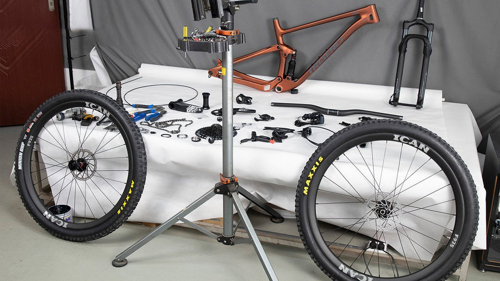 MTB フレームからの組み立て、完成品 素人がDIYで挑むマウンテンバイクのバラ完(フレームからの