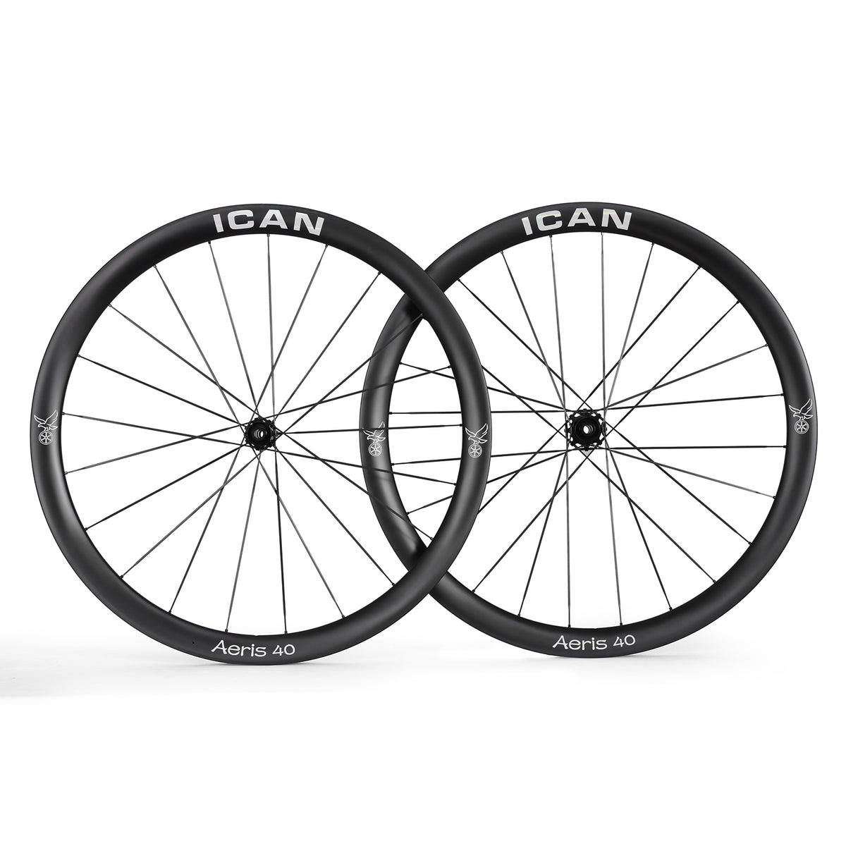 Aeris 40 カーボンスポークディスクホイールセット
