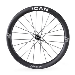Aeris 50 カーボンスポークディスクホイールセット【700C